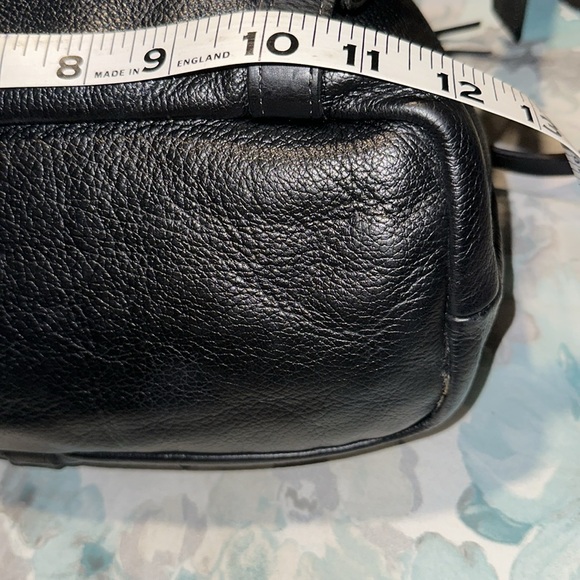 VINTAGE Harley Davidson Leather Backpack,  Genuine Leather With Logo - Picture 4 of 16